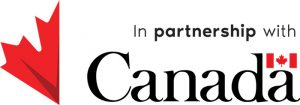 in partnership with Canada logo